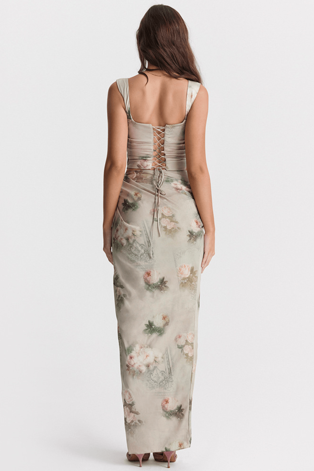 AMARI - BROWN CORSET