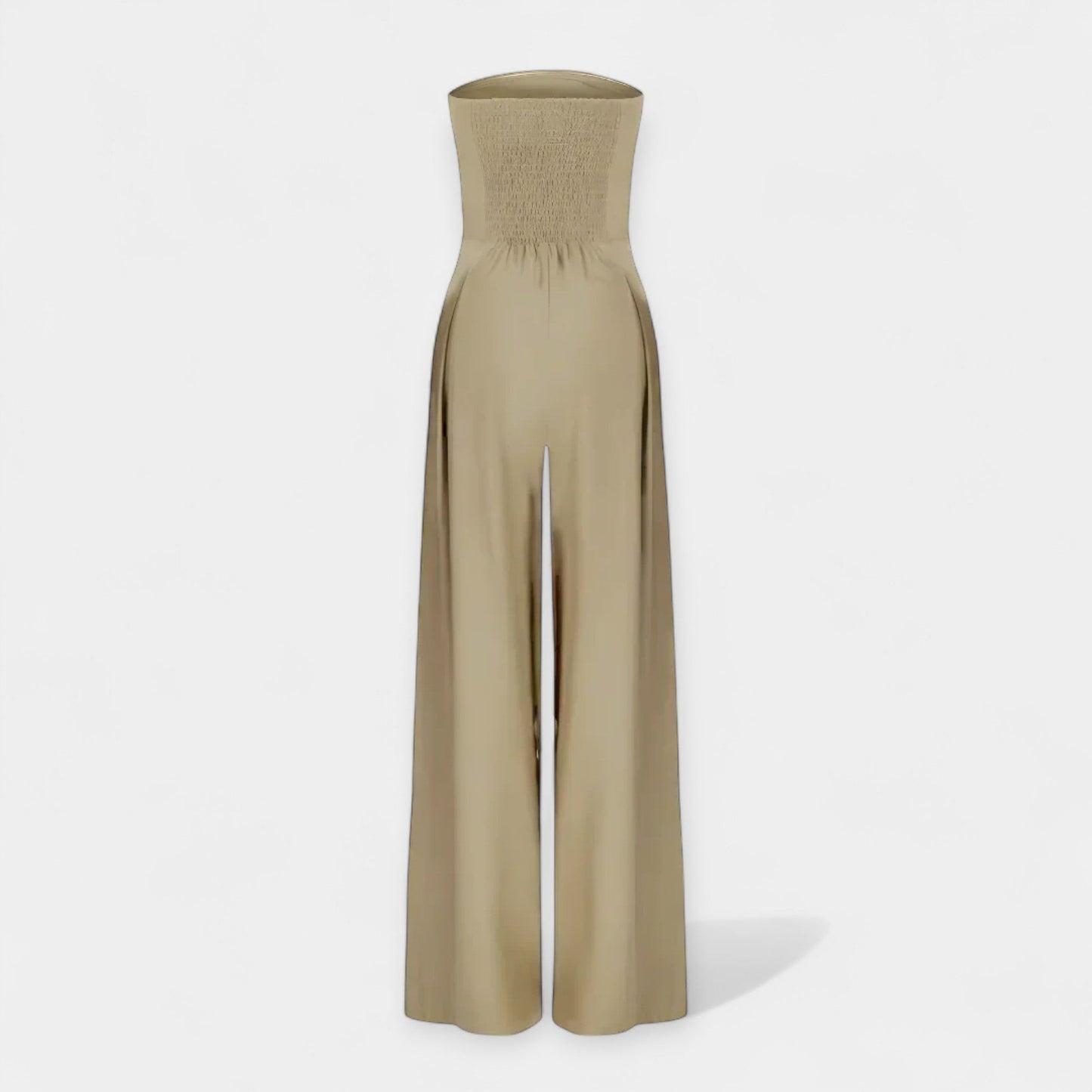 Kombinezon Bustier Bez Rękawów