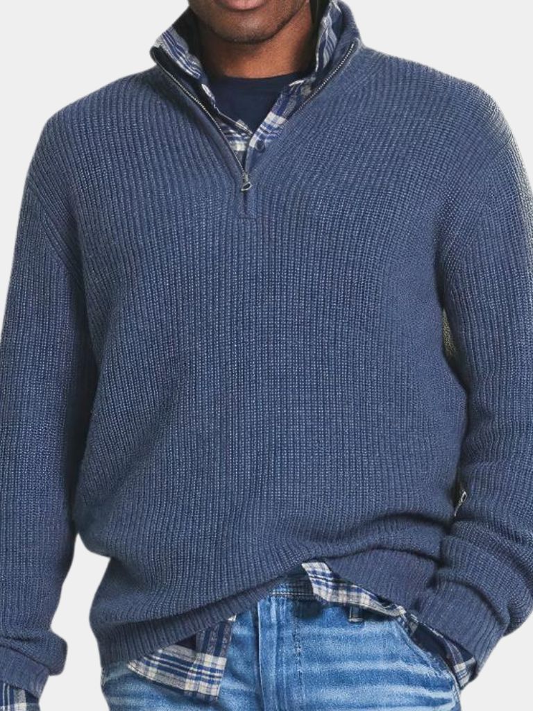 Klasyczny Sweter Highland z Kapturem