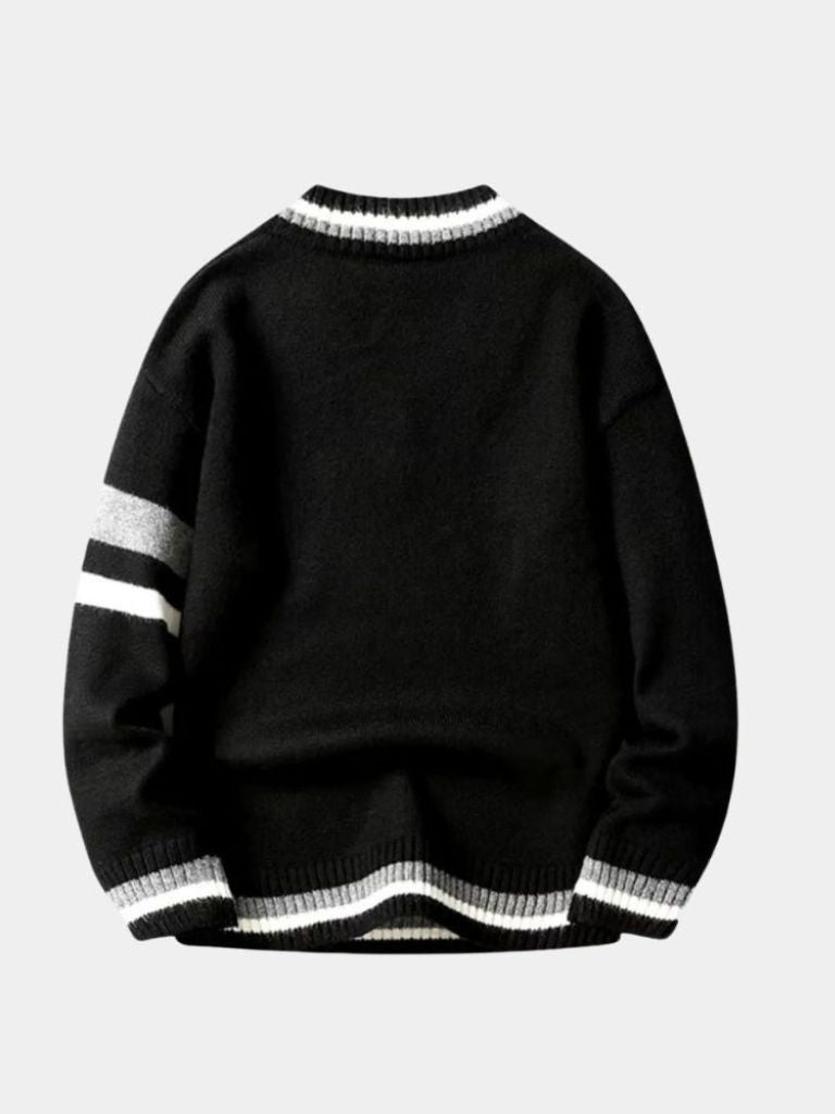Klasyczny Sweter w Serek