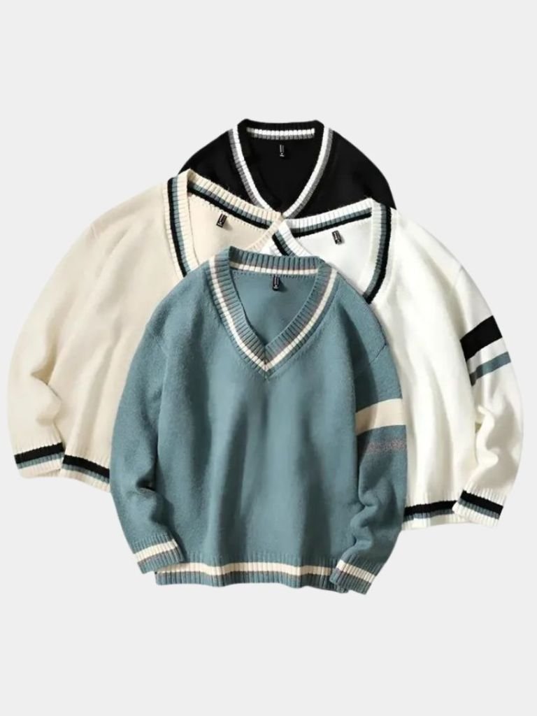 Klasyczny Sweter w Serek