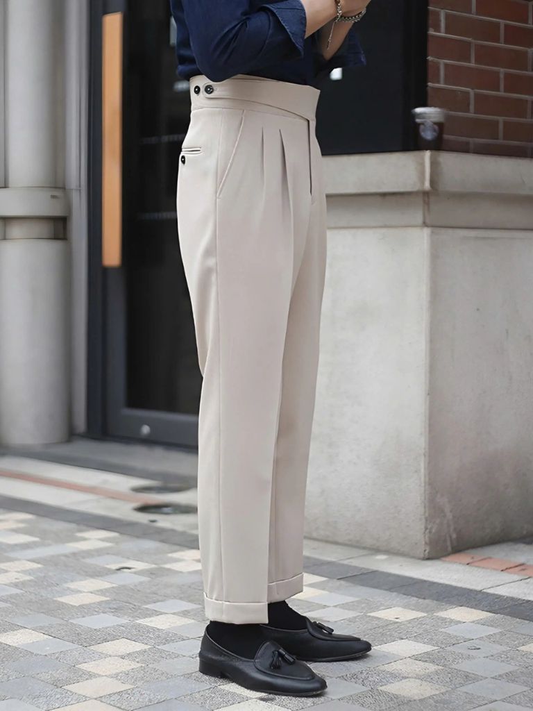 Eleganckie Spodnie Sztruksowe