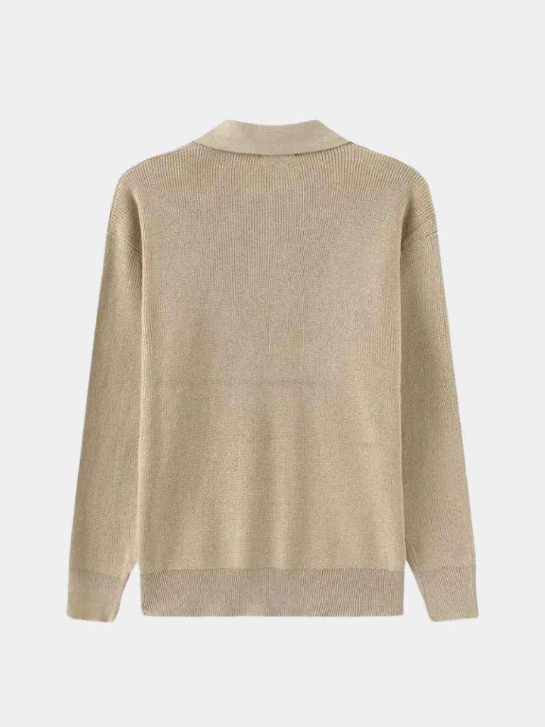 Podstawowy Sweter z Pół-Zipem