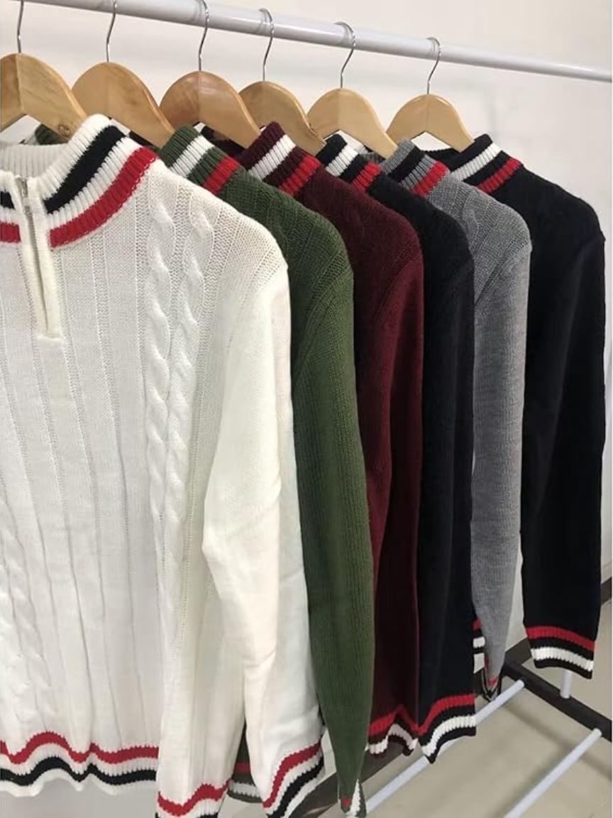 Sweter z Półgolfem na Zamek