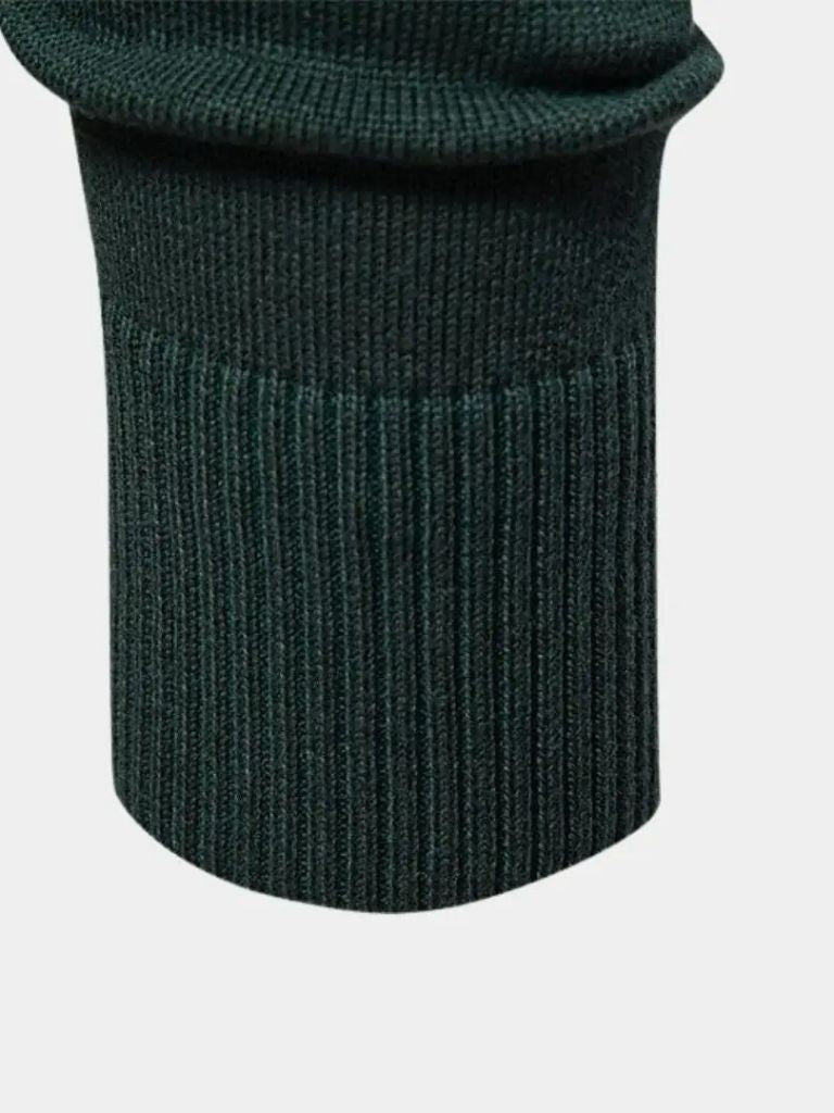 Podstawowy Sweter z Kwartalnym Zamkiem