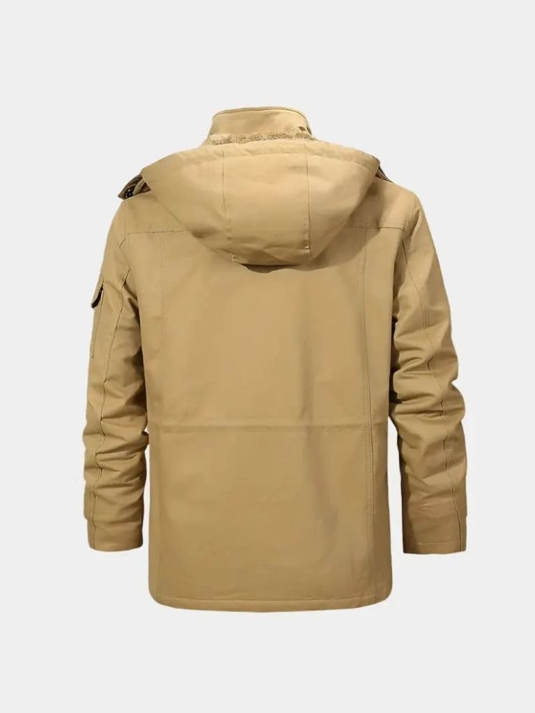 Kurtka Bomber z Kapturem z Fleece