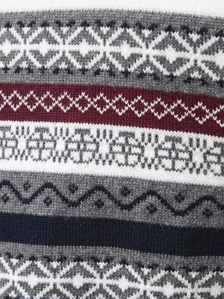 Sweter z półzamkiem