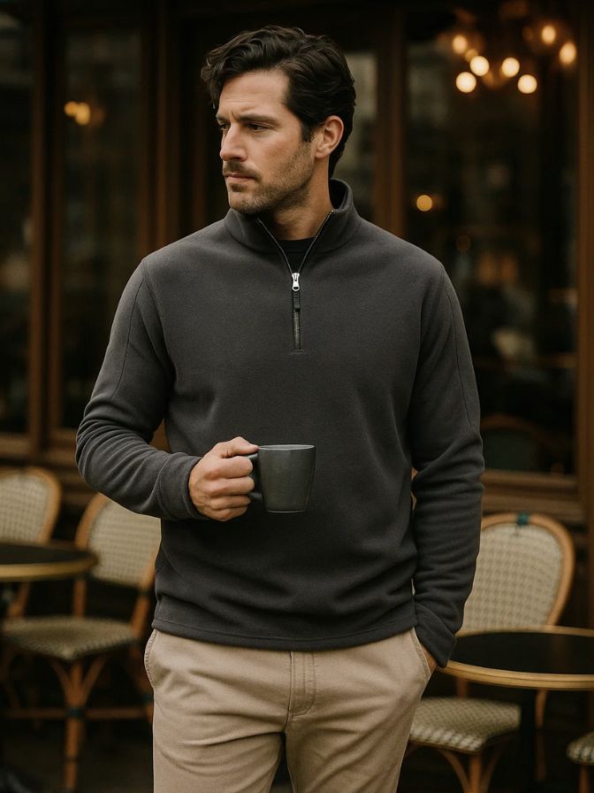 Minimalistyczna Kurtka Fleece
