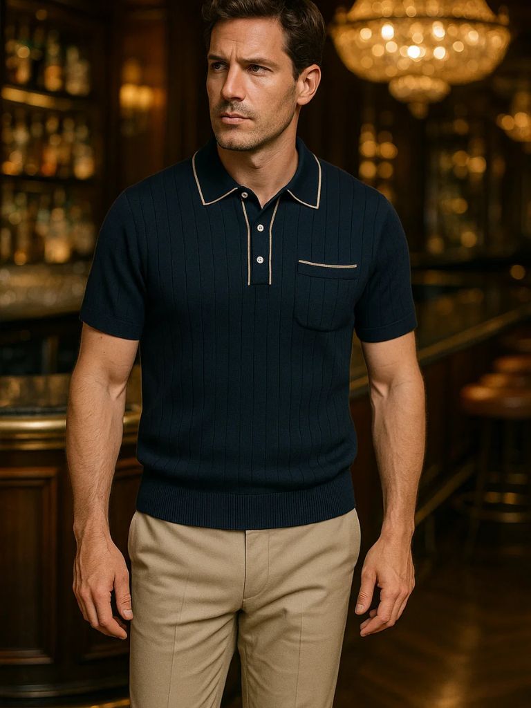 Koszulka Polo Old Money Knit
