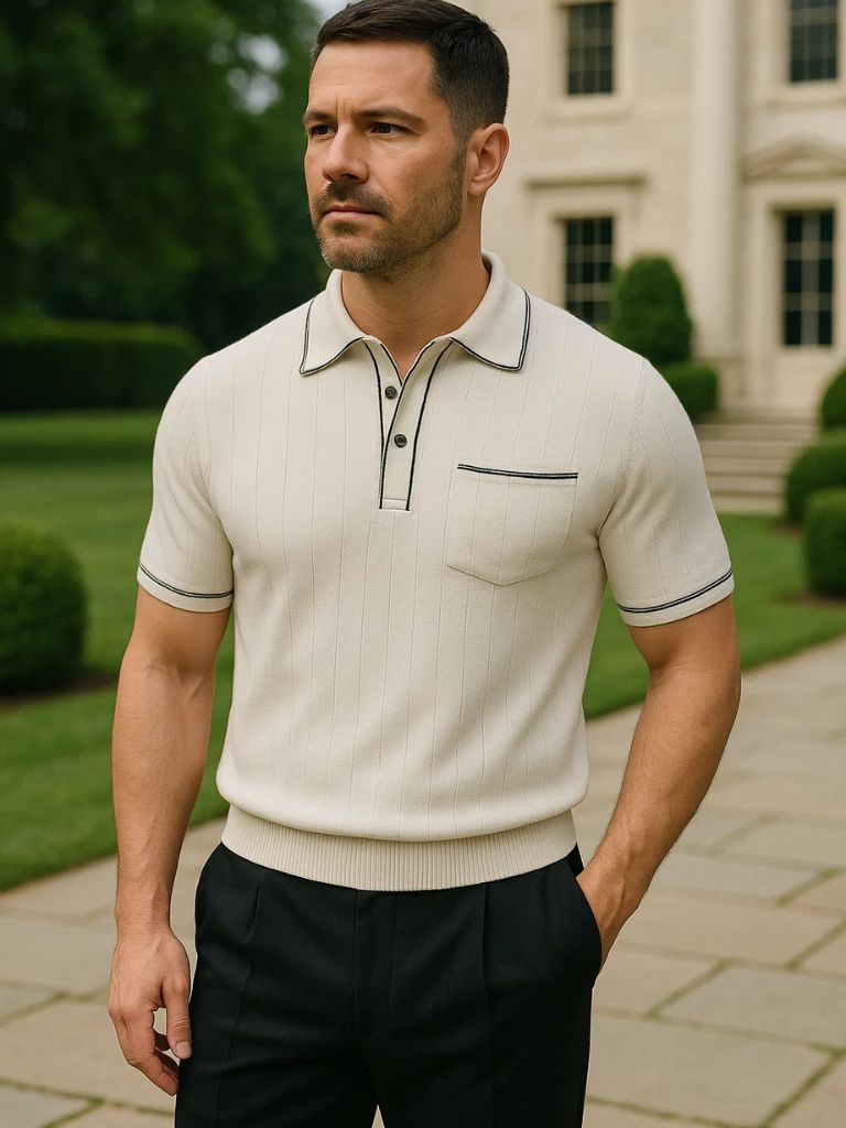 Koszulka Polo Old Money Knit