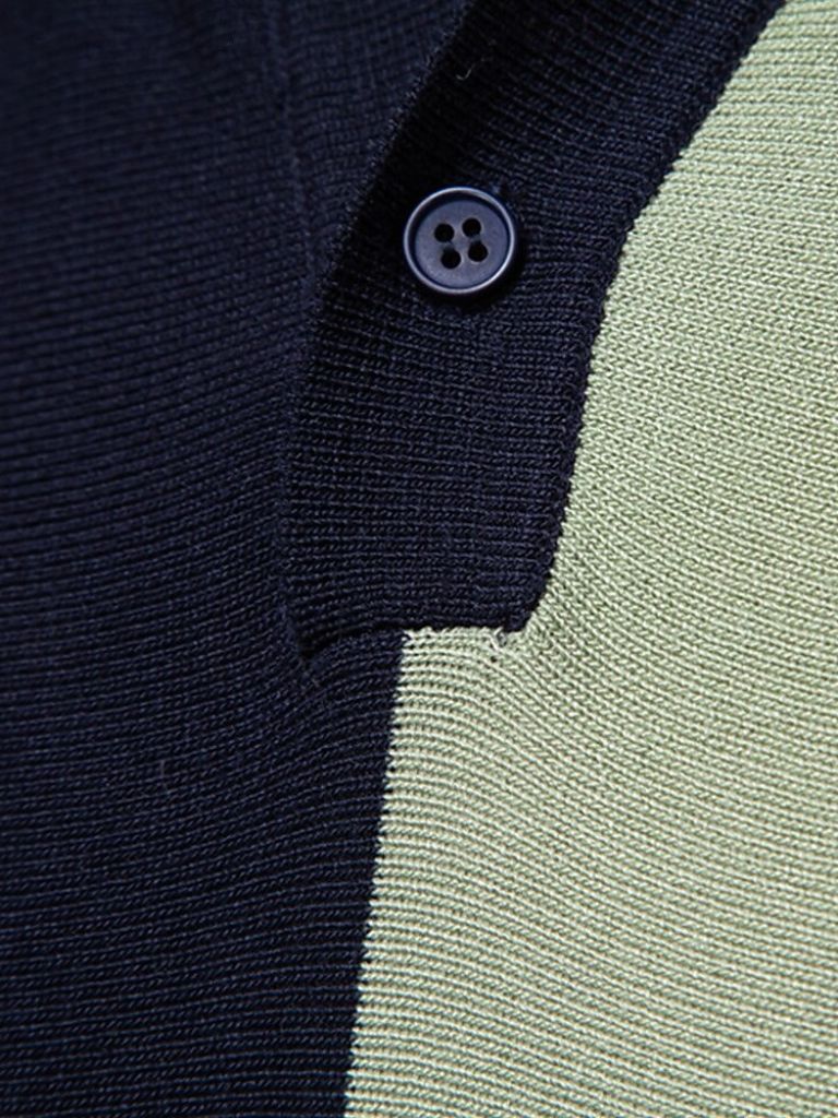 Retro Stripe Polo