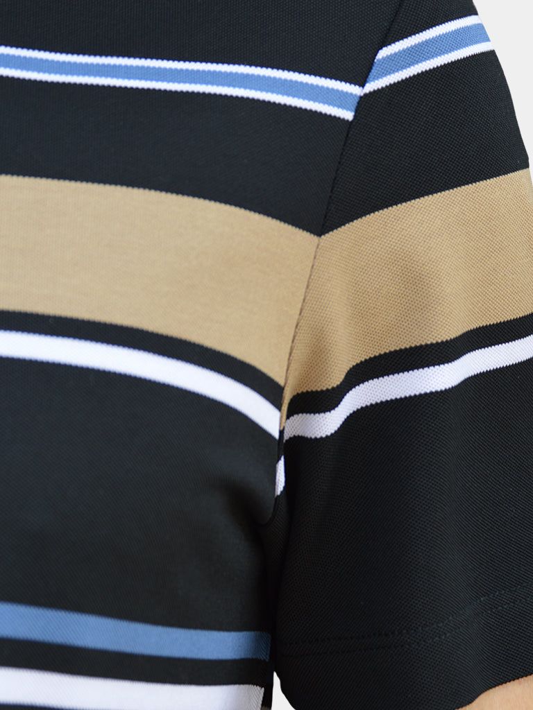Polo w paski zachodu słońca
