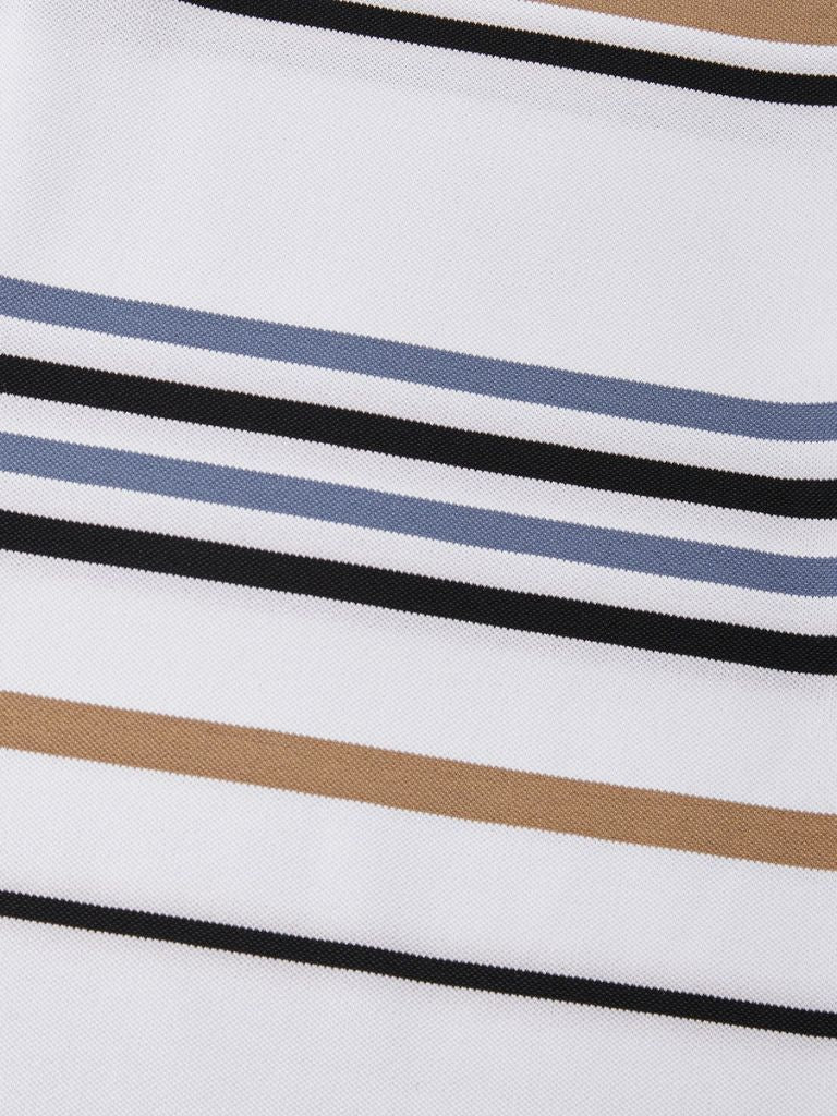 Polo w paski zachodu słońca