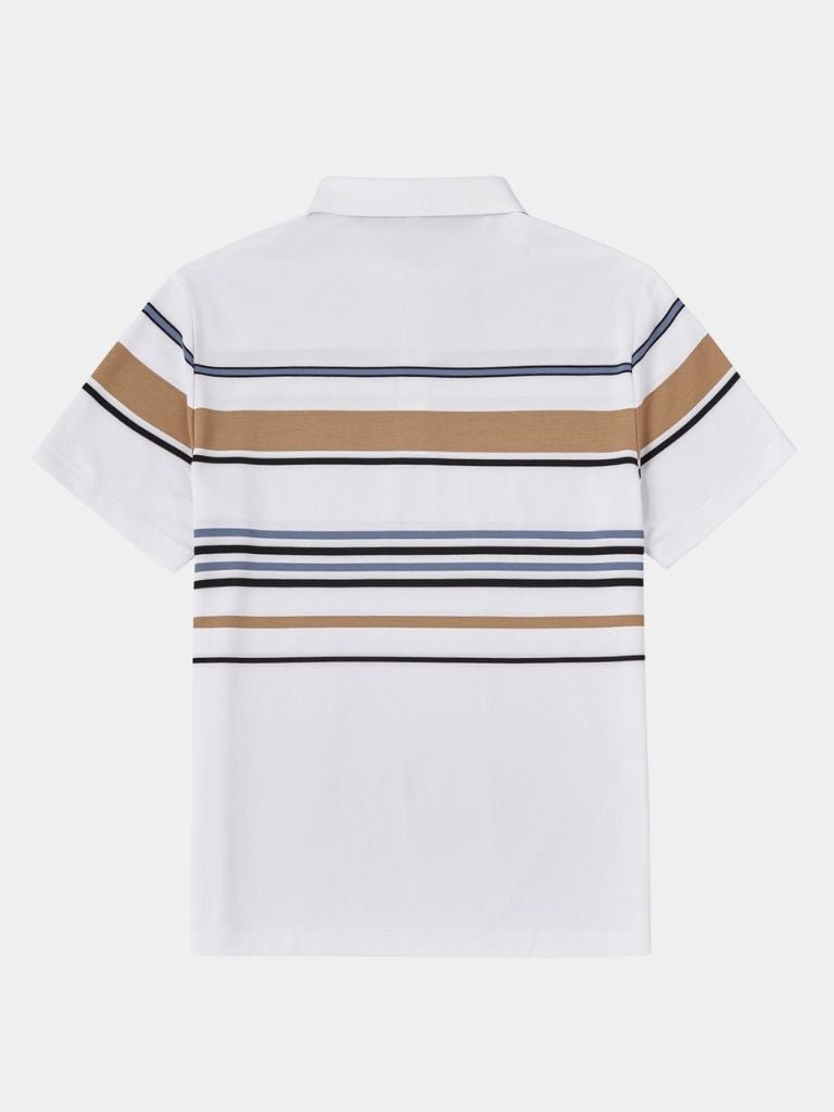 Polo w paski zachodu słońca
