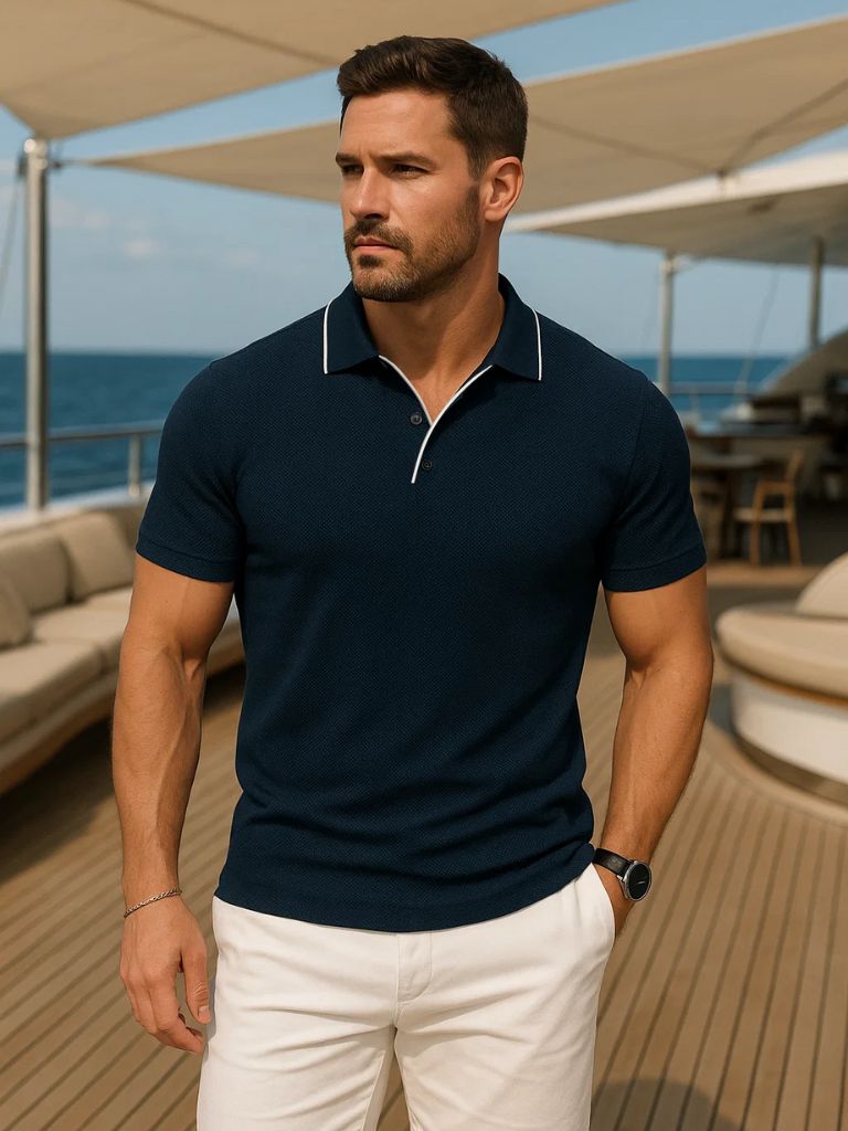 Koszulka Polo Volt Blue