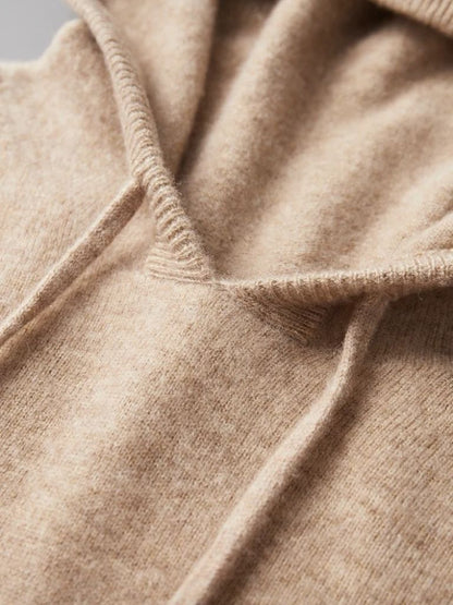 100% Cashmere Hoodie