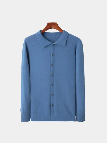 100% Kaszmirowy Kardigan Polo