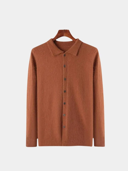100% Kaszmirowy Kardigan Polo