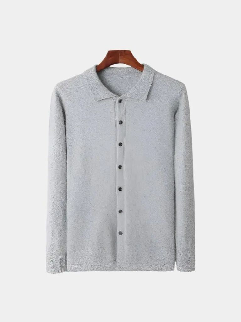 100% Kaszmirowy Kardigan Polo