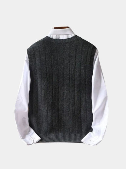 100% Wełniany Pulower z Merino