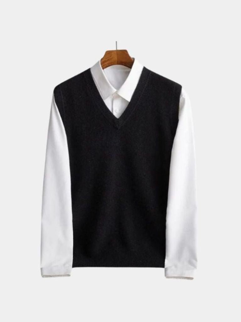 100% Wełniana Kamizelka Merino