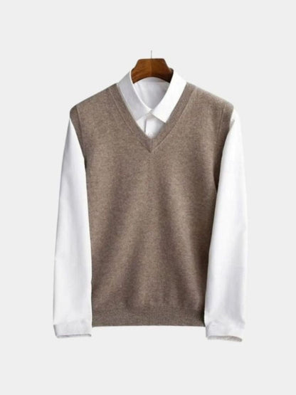 100% Wełniana Kamizelka Merino
