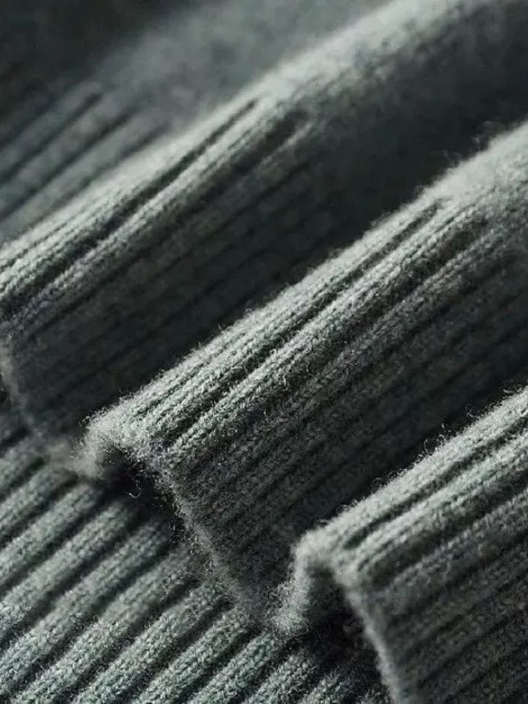 100% Wool Turtleneck Sweater