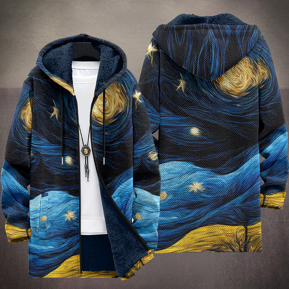 Frederik | Hooded Jacket "Starry Night"