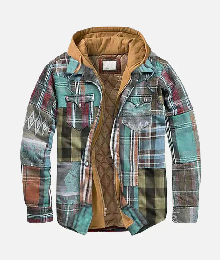 Yves™ I Check Patchwork Jacket