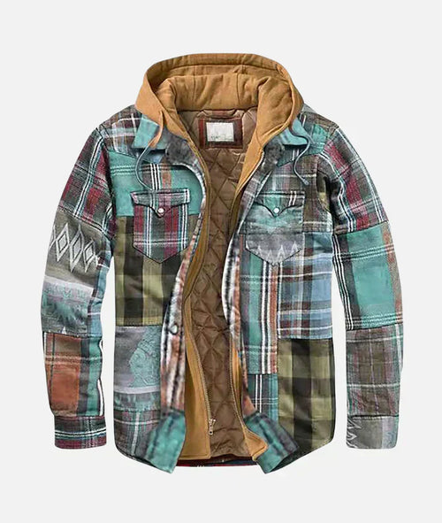 Yves™ I Check Patchwork Jacket