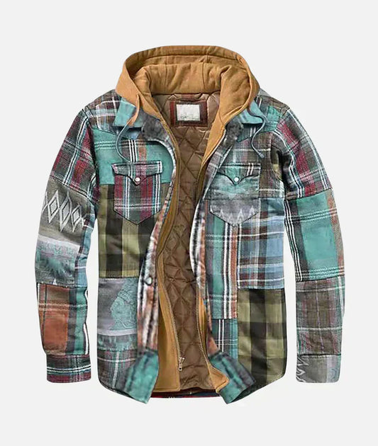 Yves™ I Check Patchwork Jacket