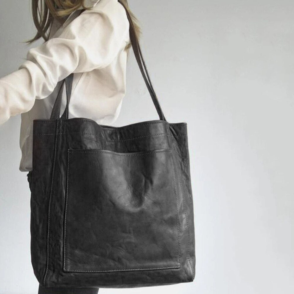 Velours d'Or | ELEGANCKA PRAKTYCZNA TOREBKA SKÓRZANA