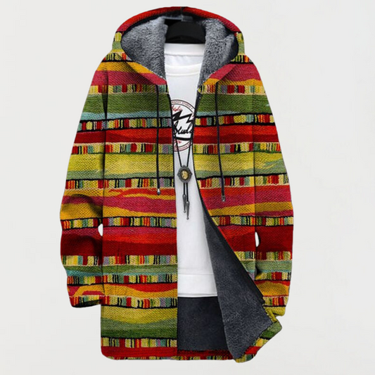 Zara | Hoodie w Tribalowe Paski