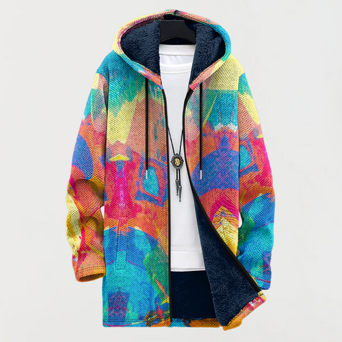 Sienna | Hoodie with Colourful Pattern