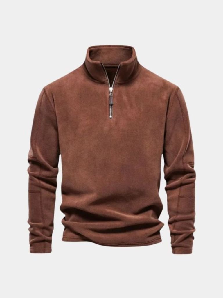 Sweter Alpine z półzamkiem