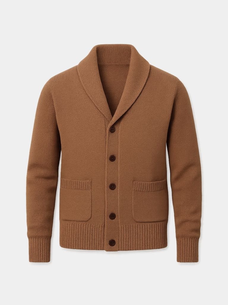 Brytyjski Sweter Kardigan