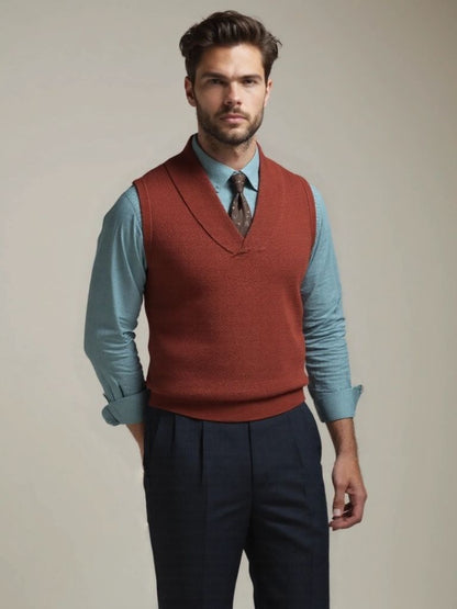 Kamizelka dzianinowa British Knit