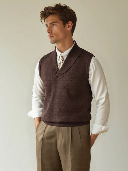 Kamizelka dzianinowa British Knit