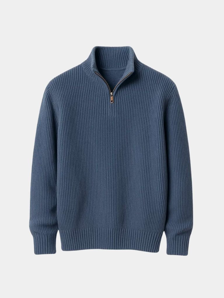 Klasyczny Sweter Highland z Kapturem