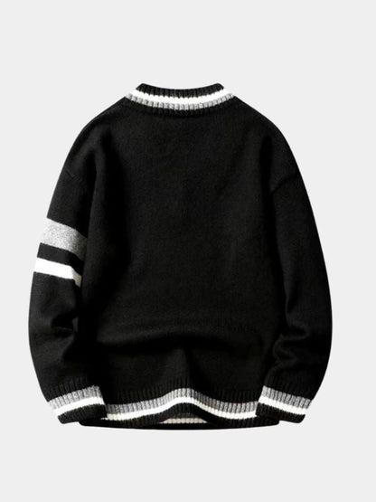 Klasyczny Sweter w Serek