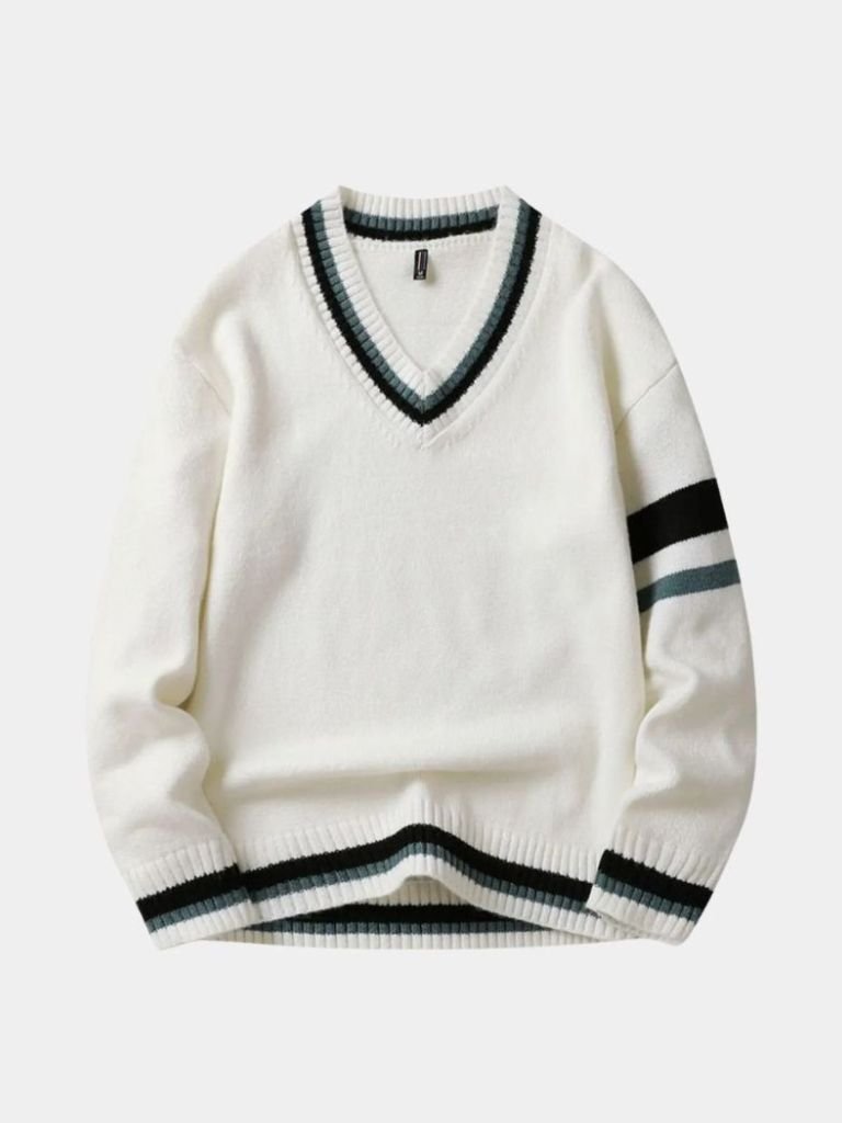 Klasyczny Sweter w Serek