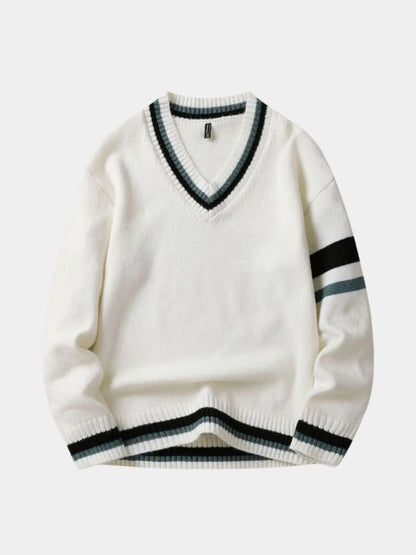 Klasyczny Sweter w Serek