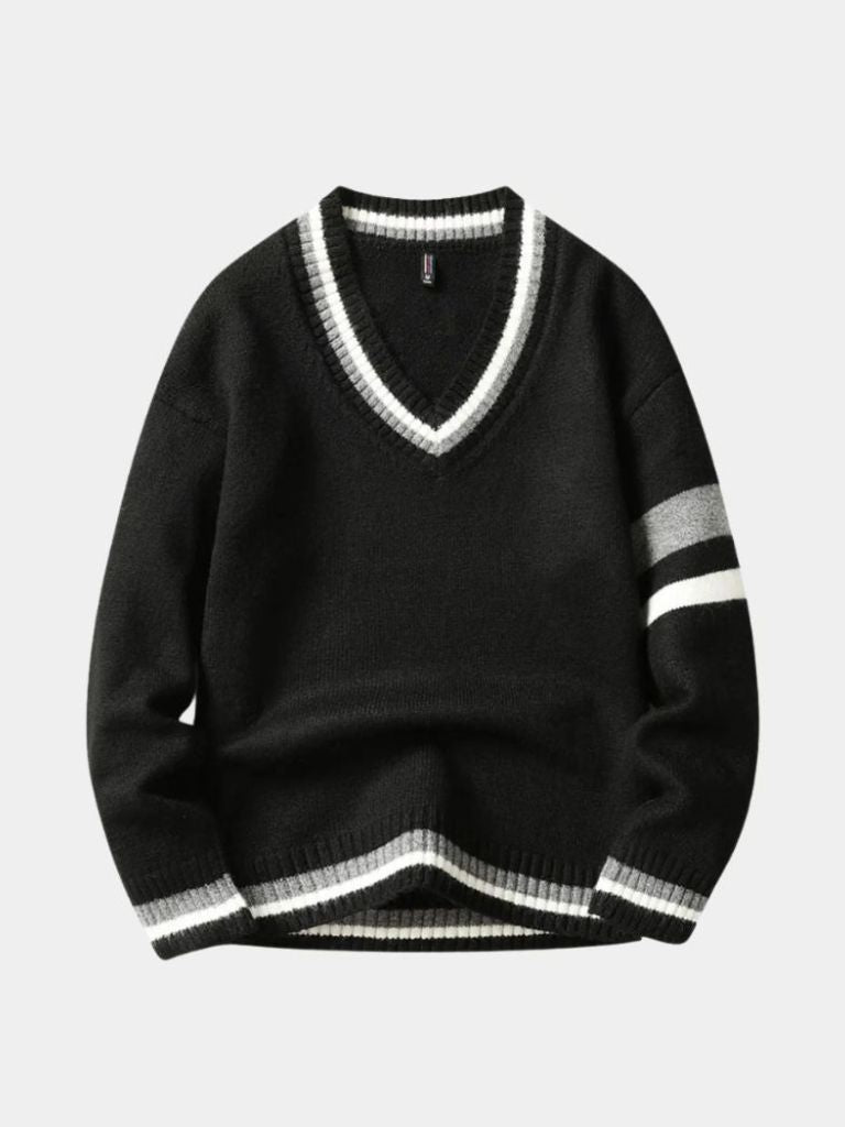 Klasyczny Sweter w Serek