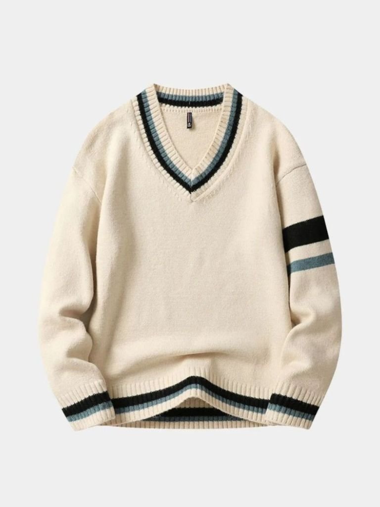 Klasyczny Sweter w Serek