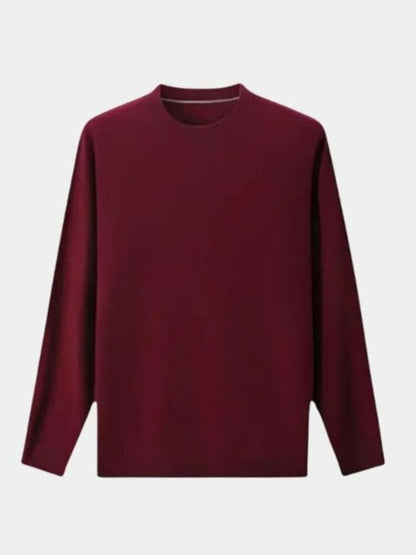 Sweter z okrągłym dekoltem