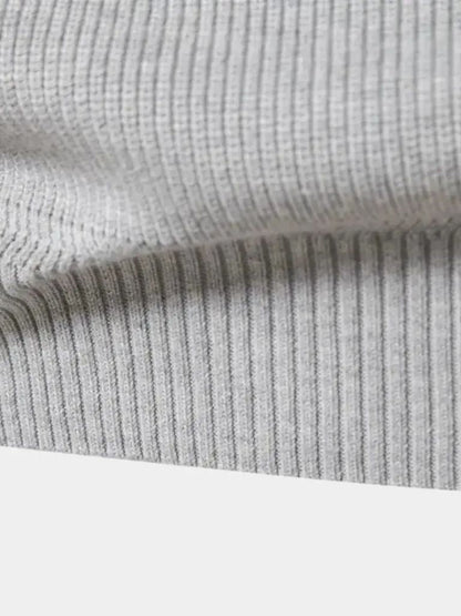 Elegancki Sweter z Ćwierć Zippem
