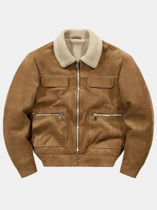 Kurtka Fleece Suede