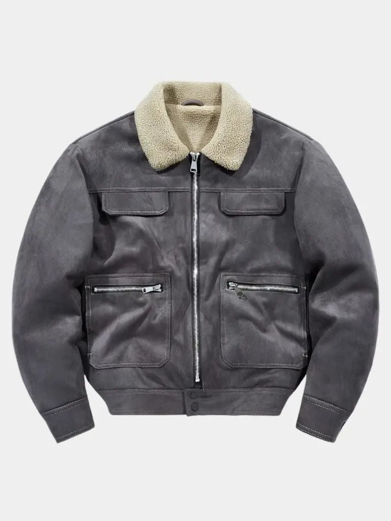 Kurtka Fleece Suede