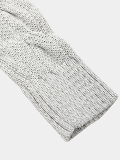Podstawowy Sweter z Pół-Zipem