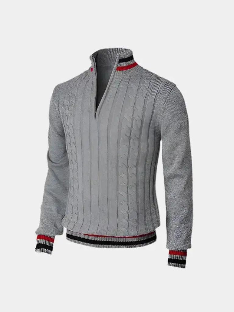 Zip Neck Jumper
